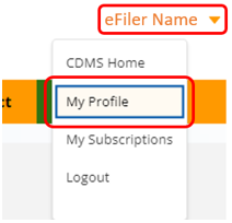 FAQ: How do I Continue an eFiling - Figure 1