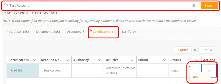 FAQ Screenshot for EFile Utility BFC w/ Payment Case Search
